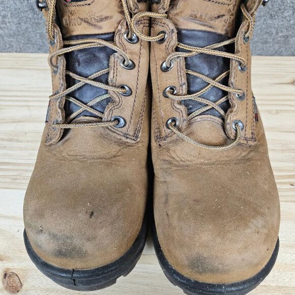 Red Wing Boots Mens 10.5 D Working Brown Leather ASTM F2413-18 Insulated - Picture 5 of 16